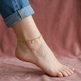 Teardrop Ankle Chain
