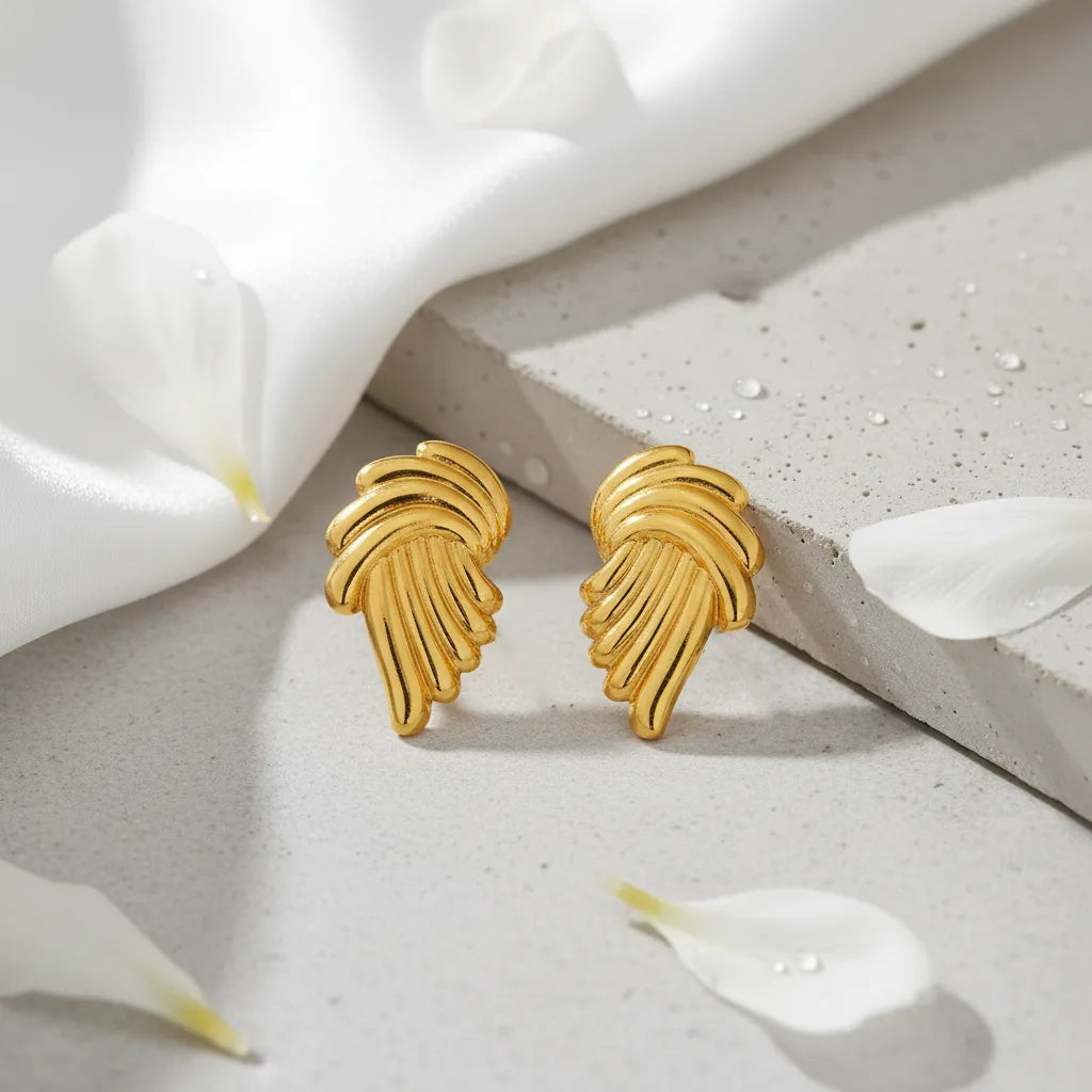 Wing Stud Earring