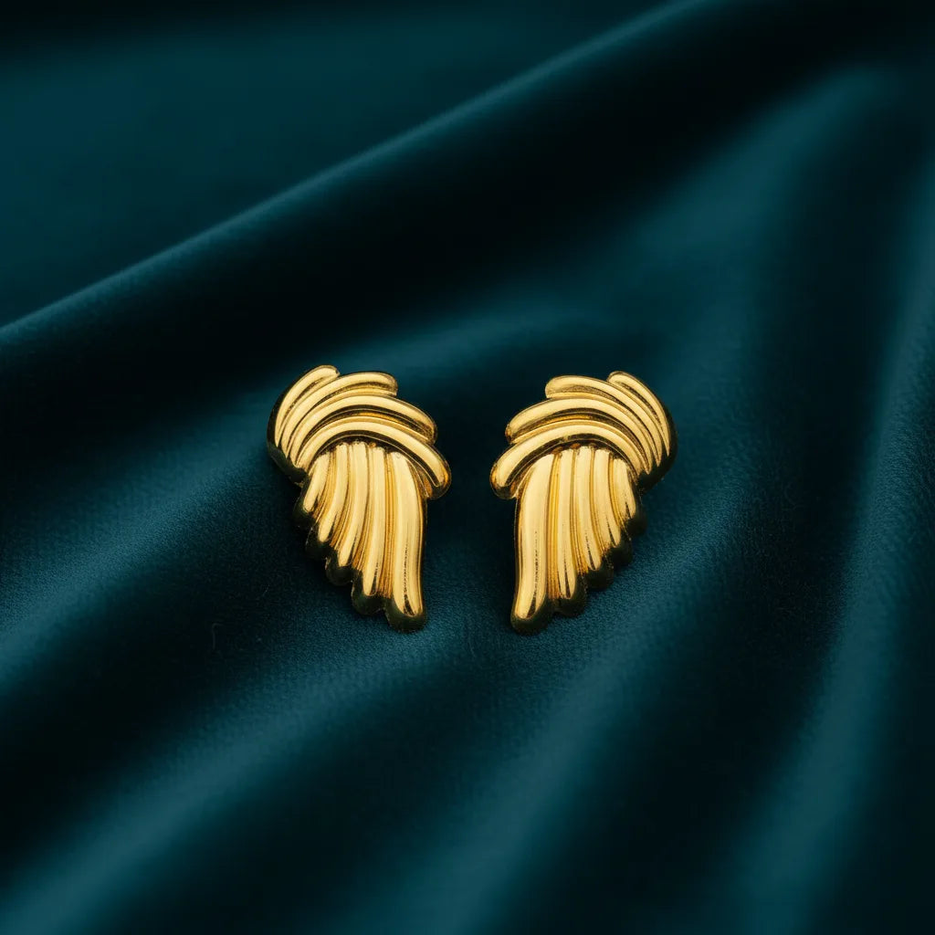 Wing Stud Earring